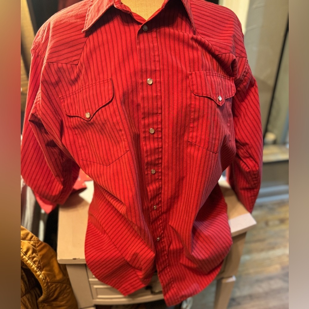 Flying R Ranch Wear Pearl Snap Long Sleeve Shirt